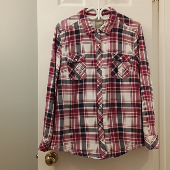 NWOT Lady Hathaway fleece lined shirt XL - Picture 1 of 4